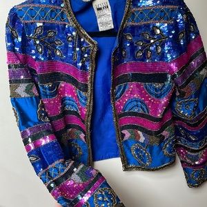 Vintage sequin jacket